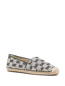 Michael Kors Kendrick espadrilles met monogram - Zwart