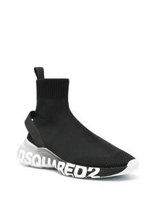 Dsquared2 Fly sneakers met mesh - Zwart