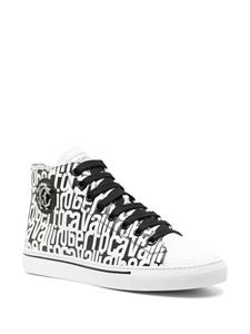 Roberto Cavalli Leren sneakers - Zwart