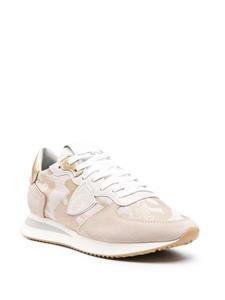 Philippe Model Paris TRPX sneakers met camouflageprint - Beige