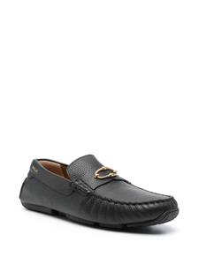 Bally Leren loafers - Zwart