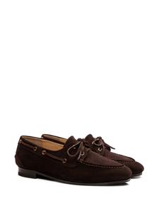 Bally Plume suede moccasins - Bruin
