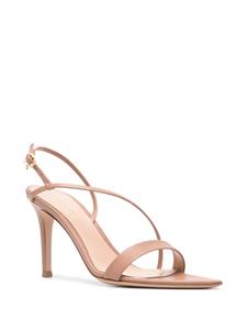 Gianvito Rossi 90mm leather sandals - Beige