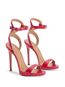 Giuseppe Zanotti Sandalen met plateauzool - Rood