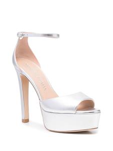 Stuart Weitzman Disco sandalen met plateauzool - Grijs