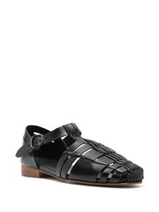 Hereu Vedra leather sandals - Zwart