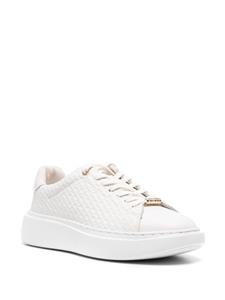 BOSS Amber Tenn leather sneakers - Wit