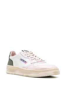 Autry Super Vintage sneakers met vlakken - Wit