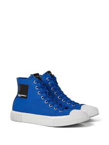 Karl Lagerfeld Jeans Kampus III high-top sneakers - Blauw