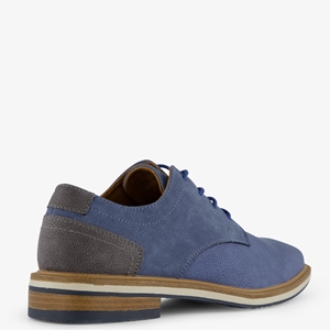 Emilio Salvatini heren veterschoenen blauw