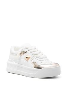 Valentino Garavani One Stud XL low-top sneakers - Wit