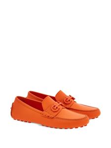 Ferragamo Gancini leren loafers - Oranje