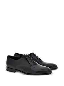 Ferragamo Oxford schoenen met laklaag - Zwart