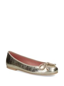 Pretty Ballerinas Rosario leren ballerina's - Goud