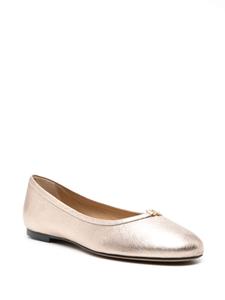 Chloé Marcie metallic ballerina shoes - Goud