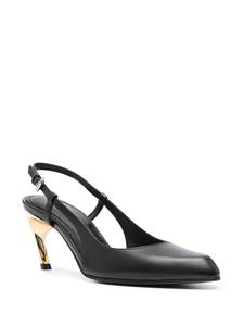 Alexander McQueen Armadillo 65mm slingback pumps - Zwart