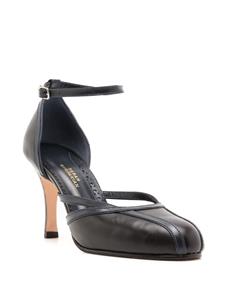 Sarah Chofakian Garouste leren pumps - Zwart