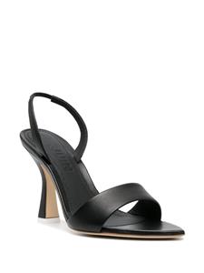 3juin Leren sandalen - Zwart