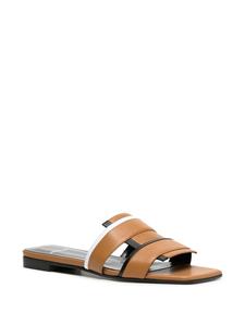 Pierre Hardy Leren sandalen - Bruin