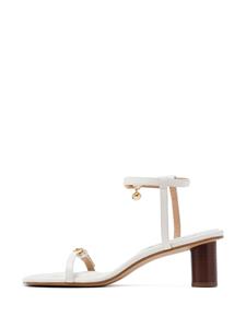 JW Anderson Paw leather sandals - Wit