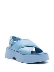 Camper Sandalen met plateauzool - Blauw