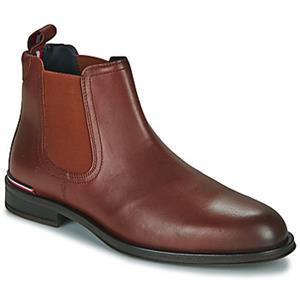 Tommy hilfiger Chelsea bottines in leer