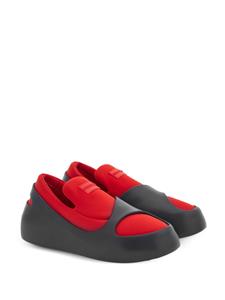 Ferragamo Sneakers met logopatch - Rood