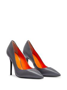 Giuseppe Zanotti Lucrezia leren pumps - Grijs