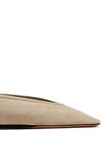 Le Monde Beryl Luna leather ballerina shoes - Beige