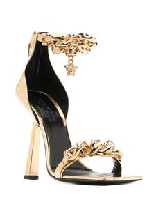 Versace Medusa sandalen met ketting - Goud