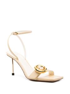 Jacquemus 100 mm Les Sandales Regalo sandalen - Beige