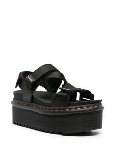 Dr. Martens Kimber touch-strap platform sandals - Zwart