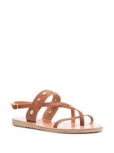 Ancient Greek Sandals Alethea Bee leather sandals - Bruin