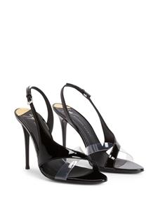 Giuseppe Zanotti Slingback sandalen - Zwart