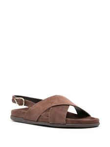 Ancient Greek Sandals Ikesia Crosta leather sandals - Bruin