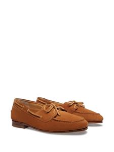 Bally Pathy suede derby shoes - Bruin