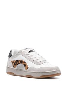 Bimba y Lola Sneakers met luipaardprint - Wit