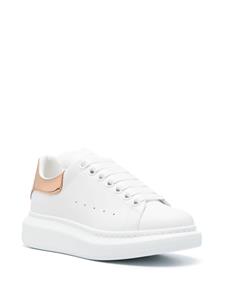 Alexander McQueen Oversize leather sneaker - Wit