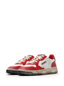 Autry Medalist Super Vintage leather sneakers - Rood