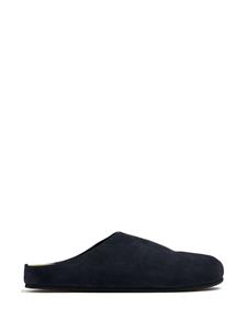 The Row Hugo suede slippers - Blauw