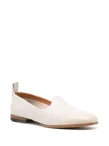 Silvano Sassetti stacked-heel leather slippers - Wit
