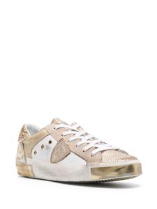 Philippe Model Paris Paris sneakers met logopatch - Goud