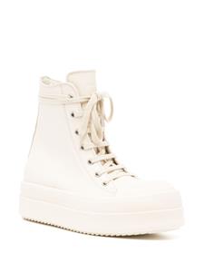 Rick Owens Mega Bumper leather sneakers - Wit