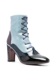 Chie Mihara Eydi 90mm leather boots - Blauw