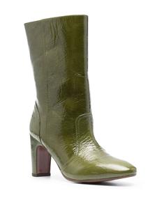Chie Mihara Eyta 85mm leather boots - Groen