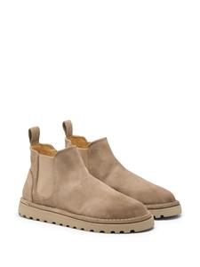 Marsèll panelled suede ankle boots - Beige