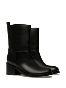 Bally Peggy 55mm leather boots - Zwart