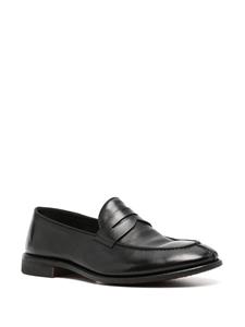 Alberto Fasciani Homer leather loafers - Zwart