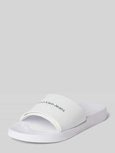 CK Calvin Klein Slippers met logoprint