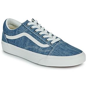 Vans Lage Sneakers  Old Skool THREADED DENIM BLUE/WHITE